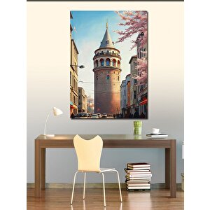 Kanvas Tablo Galata Kulesi 100x140 cm