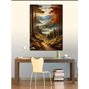 Kanvas Tablo Orman Yolu 70x100 cm