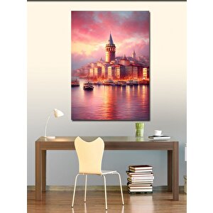 Kanvas Tablo Galata Kulesi Manzarası 70x100 cm