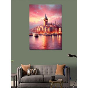 Kanvas Tablo Galata Kulesi Manzarası 70x100 cm