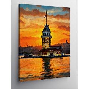 Kanvas Tablo Kız Kulesi 70x100 cm