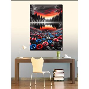 Kanvas Tablo Karanlık Orman 50x70 cm