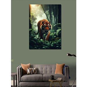 Kanvas Tablo Ormanda Kaplan 70x100 cm