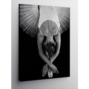Kanvas Tablo Beyaz Kuğu 100x140 cm