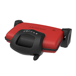 Contact Grill Tost Makinesi Kırmızı