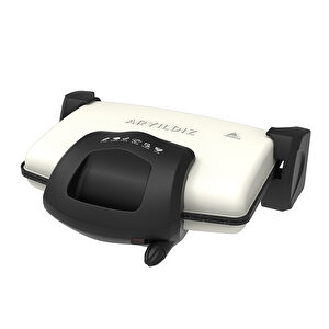 Contact Grill Tost Makinesi Krem