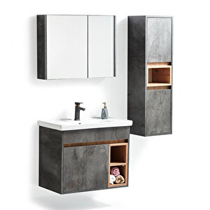 Venüs Banyo Dolabı 80 Cm Alt Üst Takım (boy Dolabı Hariç)