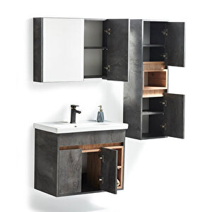 Venüs Banyo Dolabı 80 Cm Alt Üst Takım (boy Dolabı Hariç)