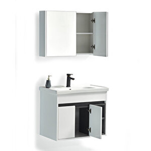 Atlas Banyo Dolabı 60 Cm Alt Üst Takım