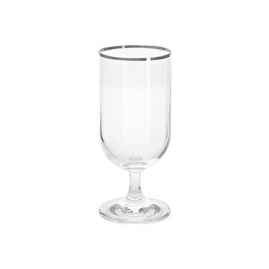 Aryıldız Rona 6’lı Kahve Yanı Su Bardağı Platin 200 Ml