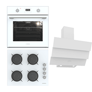 Ankastre Set (bo O64d5c W + Bh P6144c W + Ch S6532c Ww)