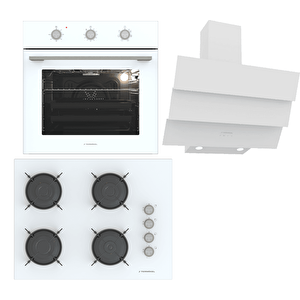 Ankastre Set (bo O6435c W + Bh P7144c W + Ch S6532c Ww)