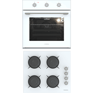 Ankastre Set (bo O6435c W + Bh P6144c W)