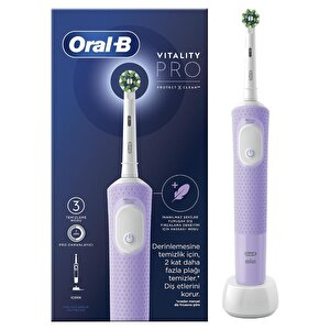 Oral-b D103 Vitality Pro Cross Action Lila Şarjlı Diş Fırçası