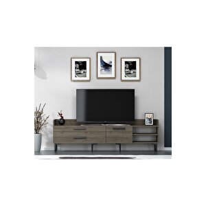 Lucydh 180 Cm Tv Üni̇tesi̇ Sehpasi Cevi̇z Ceviz-Ceviz