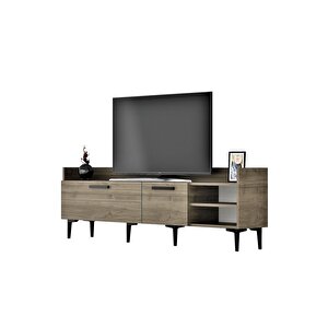 Lucydh 180 Cm Tv Üni̇tesi̇ Sehpasi Cevi̇z Ceviz-Ceviz