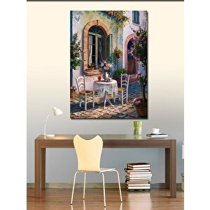Kanvas Tablo Kır Evi 100x140 cm