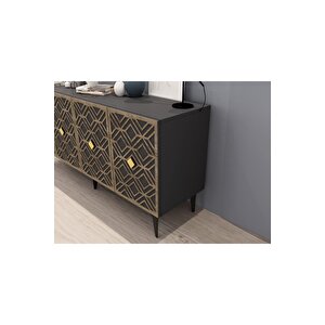 Rosedh Konsol Antrasi̇t (cevi̇z Desen)