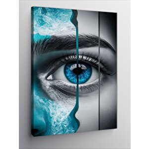 Kanvas Tablo Buz Göz 100x140 cm
