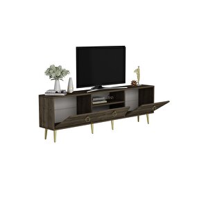 Soledh 180 Cm Tv Üni̇tesi̇ Sehpasi Cevi̇z