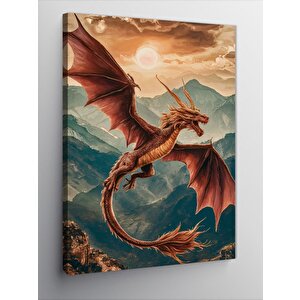 Kanvas Tablo Uçan Ejderha