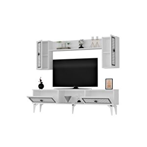 Ni̇ldh 150 Cm Tv Üni̇tesi̇ Beyaz Gümüş