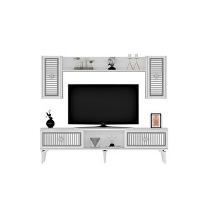 Ni̇ldh 150 Cm Tv Üni̇tesi̇ Beyaz Gümüş