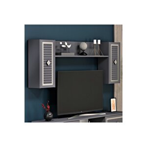 Ni̇ldh 150 Cm Tv Üni̇tesi̇ Antrasi̇t Gümüş