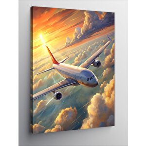 Kanvas Tablo Uçak Manzarası 50x70 cm