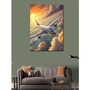 Kanvas Tablo Uçak Manzarası 50x70 cm