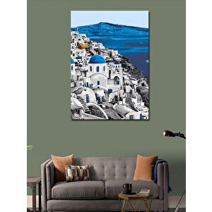Kanvas Tablo Santorini Manzarası 50x70 cm