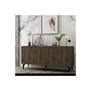 Dört Kapakli 150 Cm Selendh Konsol Cevi̇z-cevi̇z Ceviz-Ceviz