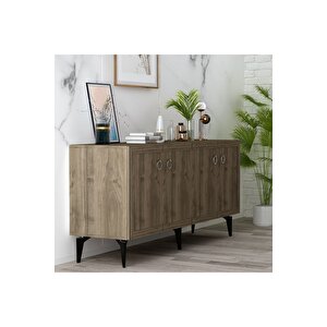 Dört Kapakli 150 Cm Selendh Konsol Cevi̇z-cevi̇z Ceviz-Ceviz