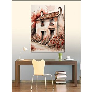 Kanvas Tablo Eski Ev 50x70 cm