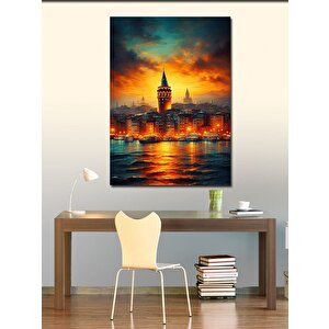 Kanvas Tablo İstanbul Manzarası 70x100 cm