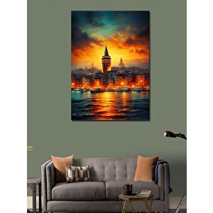 Kanvas Tablo İstanbul Manzarası 70x100 cm