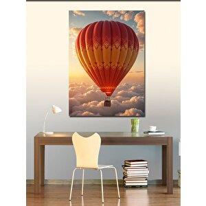 Kanvas Tablo Bulutların Üzerinde Uçan Balon 70x100 cm