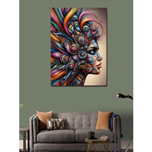 Kanvas Tablo Desen Mandala