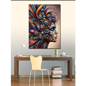 Kanvas Tablo Desen Mandala 70x100 cm