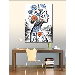 Kanvas Tablo Doğa Silüeti 70x100 cm