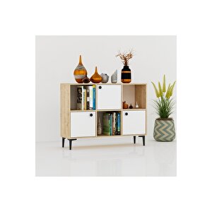Pari̇ondh Konsol Çok Amaçli Dolap Safi̇rmeşe Beyaz