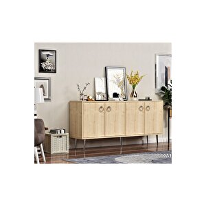 Soledh 160 Cm Konsol Safi̇rmeşe Safir Meşe