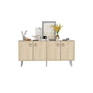 Soledh 160 Cm Konsol Safi̇rmeşe Safir Meşe