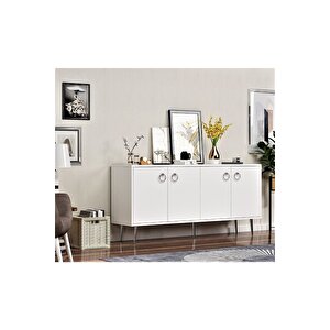 Soledh 160 Cm Konsol Beyaz