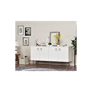 Soledh 160 Cm Konsol Beyaz