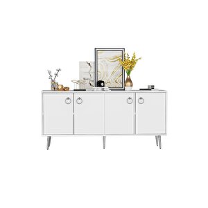 Soledh 160 Cm Konsol Beyaz