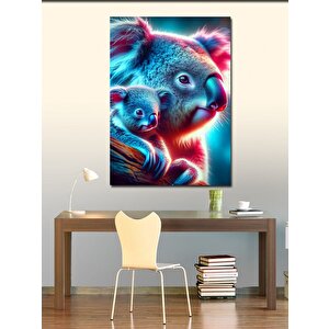 Kanvas Tablo Sarılan Koalalar 70x100 cm