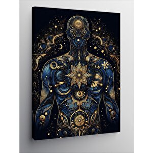 Kanvas Tablo Gizemli Mandala