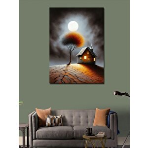 Kanvas Tablo Dünyanın Sonundaki Ev 70x100 cm