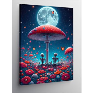 Kanvas Tablo Mantar Ormanında Gece 50x70 cm